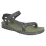 Сандалии унисекс Lizard Creek IV 46 - зеленый/серый, для города - 020.1969 - Robinzon.ua