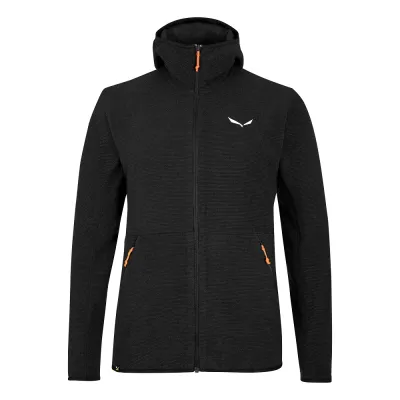 Чоловіча флісова кофта Salewa M Nuvolo JKT, black, 46/S (27922/0936 46/S) - Robinzon.ua