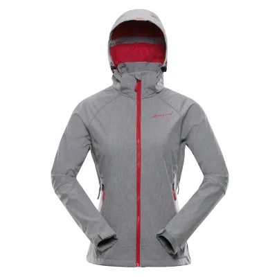 Жіноча куртка Soft Shell Alpine Pro LANCA, gray, S (LJCA564773 S) - Robinzon.ua