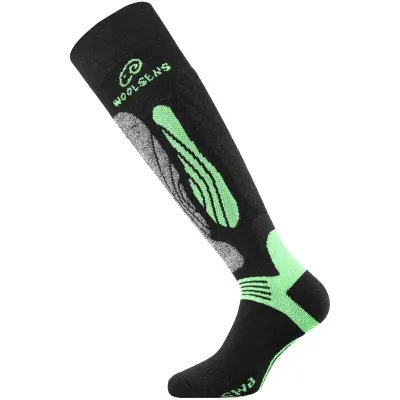 Термошкарпетки лижні Lasting SWI, Black/Green, M (SWI-906M) - Robinzon.ua