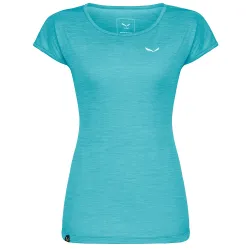 Жіноча футболка Salewa Puez Melange Dry Women's T-Shirt, Maui Blue, 44/38 (265388176) - Robinzon.ua