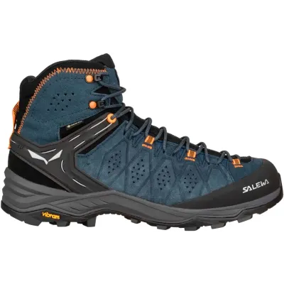 Полуботинки мужские Salewa Alp Trainer 2 Mid GTX 44 - синий с мембраной Gore-Tex®, треккинговые - 013.001.5966 - Robinzon.ua