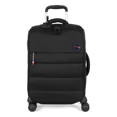 Чемодан 55 см SNOWFLAKE BLACK - Robinzon.ua