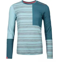 Термофутболка женская Ortovox 185 Rock'n'wool Long Sleeve W, ice waterfall, S (4251422585606) - Robinzon.ua