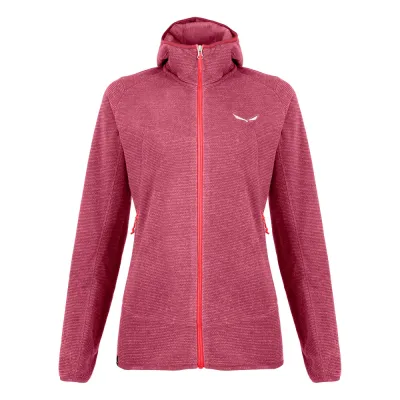 Женская флисовая толстовка с рукавом реглан Salewa W Nuvolo JKT, pink, 46/40 (27923/6579 46/40) - Robinzon.ua