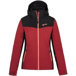Гірськолижна жіноча мембранна куртка Kilpi FLIP-W, dark red, 38 (SL0113KIDRD38) - Robinzon.ua
