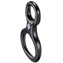 Страхувально-Спусковий пристрій Black Diamond Super 8 Black (BD 620072.BLAK) - Robinzon.ua