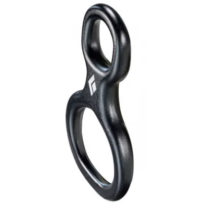 Страхувально-Спусковий пристрій Black Diamond Super 8 Black (BD 620072.BLAK) - Robinzon.ua