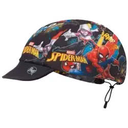Кепка детская (8-12) Buff Spiderman Cap, Kaboom Multi/Grey (BU 117288.555.10.00) Кепка детская (8-12) Buff Spiderman Cap, Kaboom Multi/Grey (BU 117288.555.10.00) - Robinzon.ua