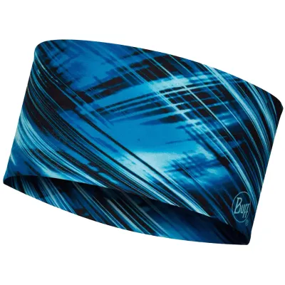Повязка на голову Buff Coolnet UV+ Wide Headband Edur Blue (BU 128748.707.10.00) - Robinzon.ua