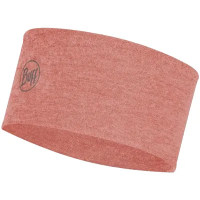 Пов'язка на голову Buff Midweight Merino Wool Headband, Rosewood Melange (BU 118174.341.10.00) - Robinzon.ua