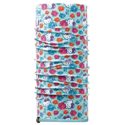 Шарф-труба детский (4-8) Buff Hello Kitty Child Polar, Roses Turquoise/Blue Capri (BU 113203.789.10.00) - Robinzon.ua