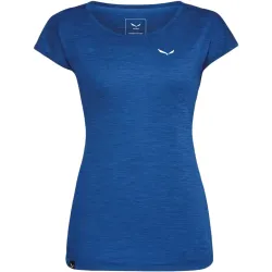 Жіноча футболка Salewa Puez Melange Dry W S/S Tee, blue electric Melange, 44/38 (265388625) - Robinzon.ua