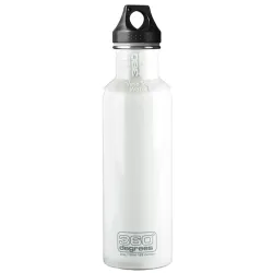 Фляга 360° degrees Stainless Steel Bottle, White, 750 ml (STS 360SSB750WHT) - Robinzon.ua