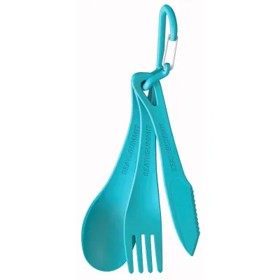 Набір столових приборів Delta Cutlery Set Pacific Blue від Sea to Summit (STS ADCUTSETPB) - Robinzon.ua