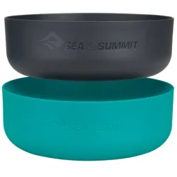 Набір посуду DeltaLight Bowl Set від Sea To Summit, Pacific Blue/Charcoal, L (STS AKI2008--05062101) - Robinzon.ua