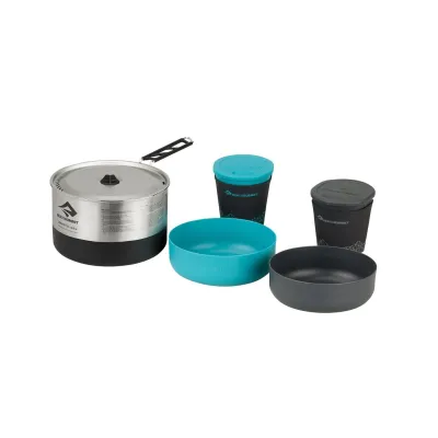 Набор посуды Sigma Cookset 2.1 Pacific Blue/Silver от Sea to Summit (STS APOTSIGSET2.1) - Robinzon.ua