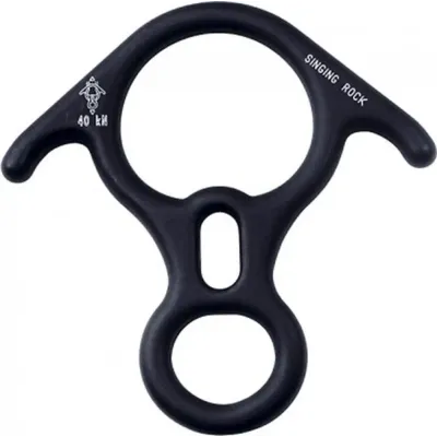 Вісімка Singing Rock Rescue Big Figure 8 Black Matt (SR K6170.BB) - Robinzon.ua