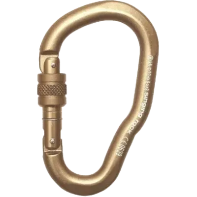 Карабін Singing Rock Jumbo HMS Screw Gate 22kN gold (SR K5420.ZZ) - Robinzon.ua