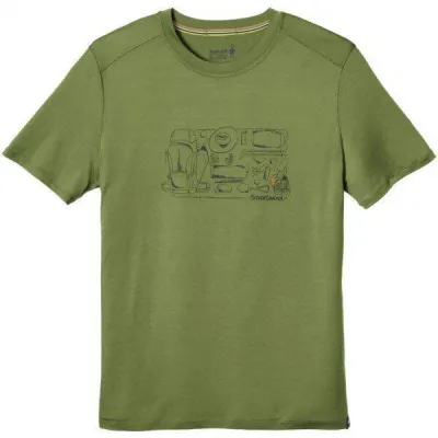 Футболка мужская Smartwool Merino 150 Backpacker's Tee Light Loden, р.S (SW 16048.261-S) - Robinzon.ua