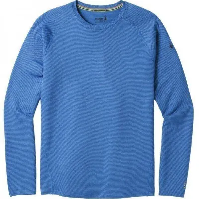 Термофутболка чоловіча Smartwool Merino 150 Baselayer Pattern Long Sleeve Bright Cobalt, р.S (SW 14051.A28-S) - Robinzon.ua