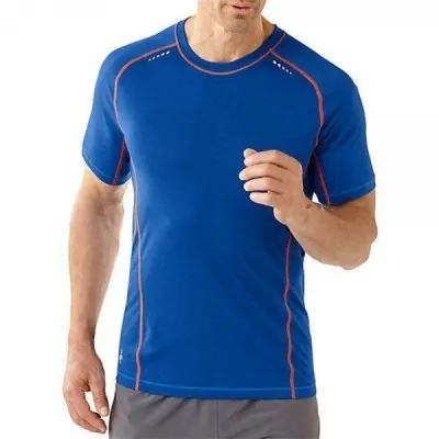 Футболка чоловіча Smartwool PhD Ultra Light Short Sleeve Bright Blue, р.M (SW SO914.378-M) - Robinzon.ua