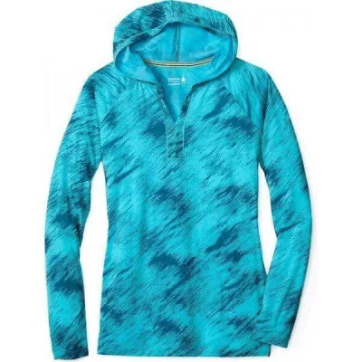 Термофутболка жіноча Smartwool Merino 150 Pattern Hoody Light Capri, р.XS (SW 15261.438-XS) - Robinzon.ua