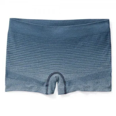 Шорты женские Smartwool PhD Seamless Boy Short Dark Blue Steel, р.M (SW 16027.292-M) - Robinzon.ua
