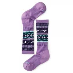 Шкарпетки для дівчаток Smartwool Wintersport Fairisle Moose Lilac, р. M (SW 15012.703-M) - Robinzon.ua