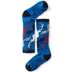 Шкарпетки дитячі Smartwool Wintersport Camo Bright Blue, р. XS (SW 01323.378-XS) - Robinzon.ua