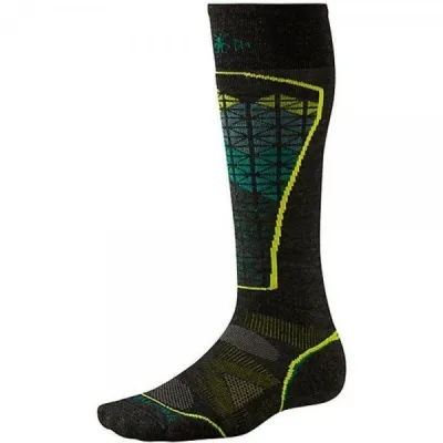 Шкарпетки чоловічі Smartwool PhD Ski Light Pattern Charcoal/Alpine Green, р. XL (SW SW017.632-XL) - Robinzon.ua