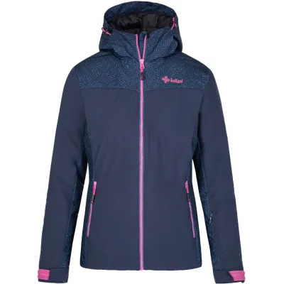 Горнолыжная женская мембранная куртка Kilpi FLIP-W, dark blue, 38 (SL0113KIDBL38) - Robinzon.ua