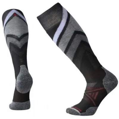 Шкарпетки чоловічі Smartwool PhD Ski Medium Pattern Black, р. XL (SW B01097.001-XL) - Robinzon.ua