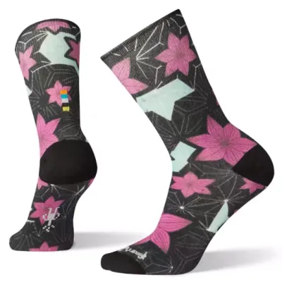 Термошкарпетки жіночі Smartwool Wm's Curated Kimono Flower Crew, Multi Color, р. M (SW 03911.150-M) - Robinzon.ua
