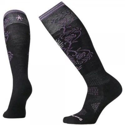 Шкарпетки жіночі Smartwool PhD Ski Light Pattern Black, р. s (SW 15017.001-S) - Robinzon.ua