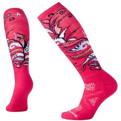 Шкарпетки жіночі Smartwool PhD Ski Medium Pattern Potion Pink, р. S (SW 15018.906-S) - Robinzon.ua
