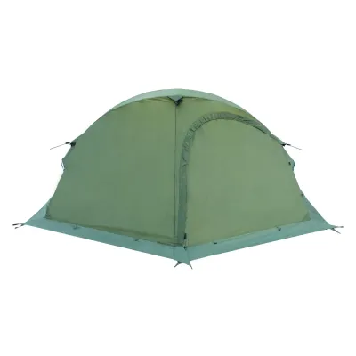Палатка Tramp Sarma 2 (V2) Зеленая - Robinzon.ua