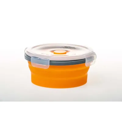Контейнер складаний з кришкою-кліпсою Tramp (800ml) orange TRC-087-orange - Robinzon.ua
