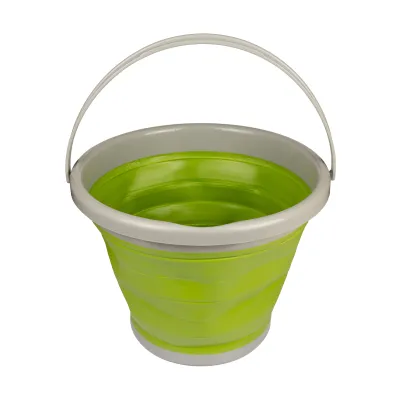 Ведро складное силиконовое Tramp 10L olive TRC-091-olive - Robinzon.ua