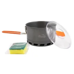 Казанок Tramp з анодованого алюмінію з теплообмінником 2,2 л TRC-119 - Robinzon.ua