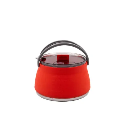 Чайник Tramp силіконовий з металевим дном 1л терракот TRC-125 - Robinzon.ua