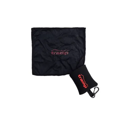 Салфетка   с неопреновым чехлом и пластиковым Карабіном Tramp TRA-255 - Robinzon.ua