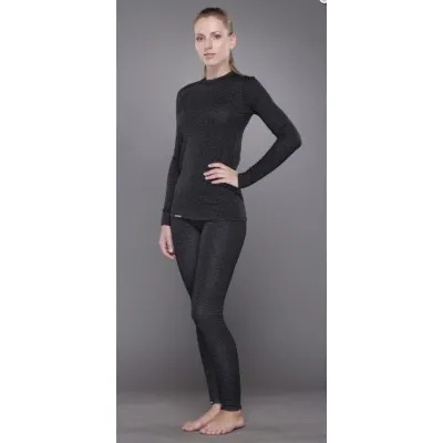 Футболка Tramp Soft Winter Activ з довгим рукавом жіноча, XL чорний - Robinzon.ua