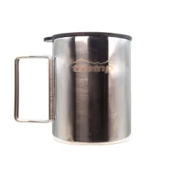 Термокружка Tramp со складніми ручками и поилкой 400 мл UTRC-137-metal - Robinzon.ua