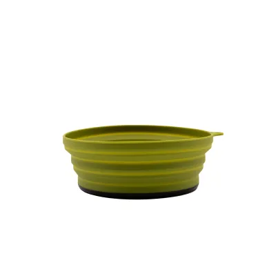 Тарілка TRAMP силіконова з пластиковим дном 550 мл UTRC-123-olive - Robinzon.ua