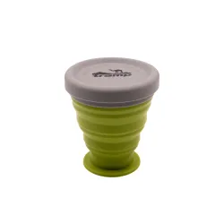 Стакан складаний TRAMP силіконовий з кришкою 200мл UTRC-126-green - Robinzon.ua