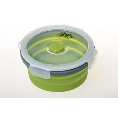 Контейнер TRAMP складаний силіконовий з кришкою защіпкою 800мл UTRC-087 , Помаранчевий - Robinzon.ua