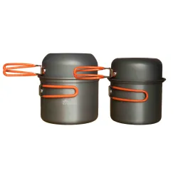 Казанок-кружка Tramp анодована з кришкою-сковорідкою 0,9+0,5л UTRC-145 - Robinzon.ua