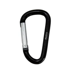 Карабін Tramp алюмінієвий, розмір 7 см, без муфти, чорний UTRA-301-black Карабін Tramp алюмінієвий, розмір 7 см, без муфти, чорний UTRA-301-black - Robinzon.ua