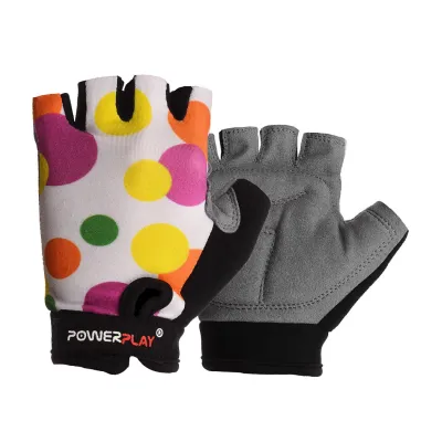 Велорукавички PowerPlay 5453 2XS Белые (5453_2XS_White) - Robinzon.ua